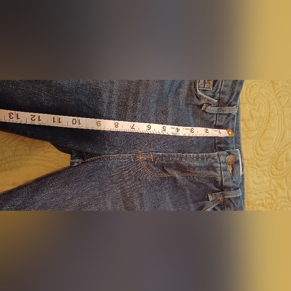 FRAME La Crop Mini Boot size 29 denim blue jeans - Picture 8 of 12